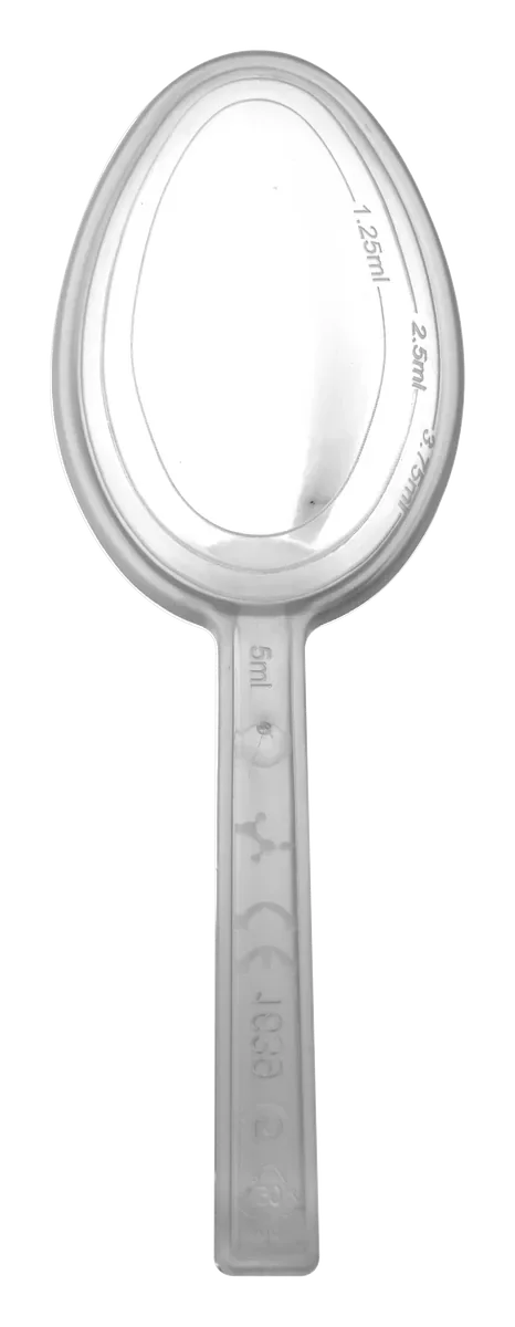 Dosage Spoon 1,25 / 2,5 / 3,75 / 5 ml — Dosage Spoon HDPE